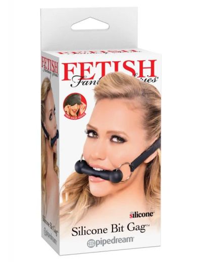 Лот: 22066025. Фото: 1. Кляп-трензель Silicone Bit Gag... Игрушки