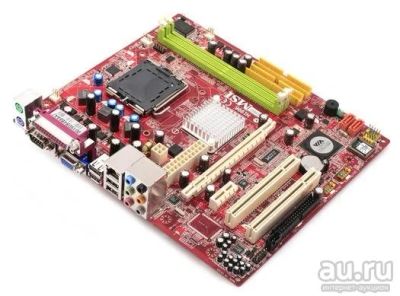 Лот: 10545907. Фото: 1. Материнская плата MSI P4M890M-L... Материнские платы