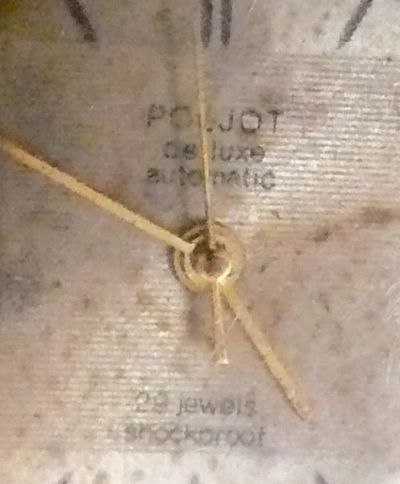 Лот: 11402940. Фото: 1. часы рабочие Pol Jot 29 камней... Оригинальные наручные часы