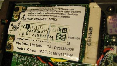 Лот: 710940. Фото: 1. mini PCI-E Wi-Fi модуль для ноутбука. Другое (комплектующие)
