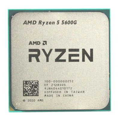 Лот: 18866562. Фото: 1. Процессор AMD AM4 Ryzen 5 5600G... Процессоры