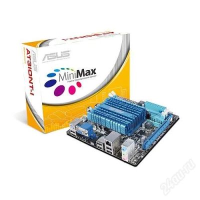Лот: 1479826. Фото: 1. Asus AT3IONT-I - плата для мультимедиацентра. Материнские платы