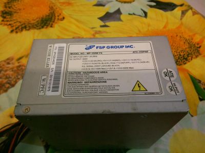 Лот: 6458676. Фото: 1. Блок питания FSP 350 ватт. Неисправен... Корпуса, блоки питания