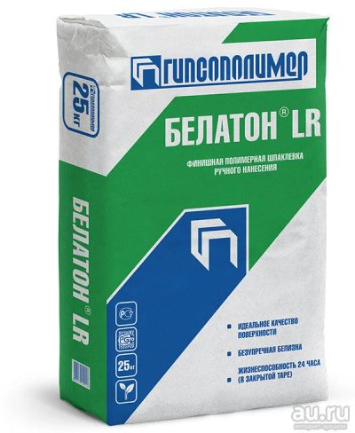 Лот: 7069825. Фото: 1. Шпаклёвка полимерная Белатон LR... Смеси, шпатлевки, цемент