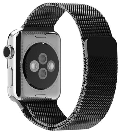 Лот: 11272000. Фото: 1. Apple Watch браслет миланский... Смарт-часы, фитнес-браслеты, аксессуары