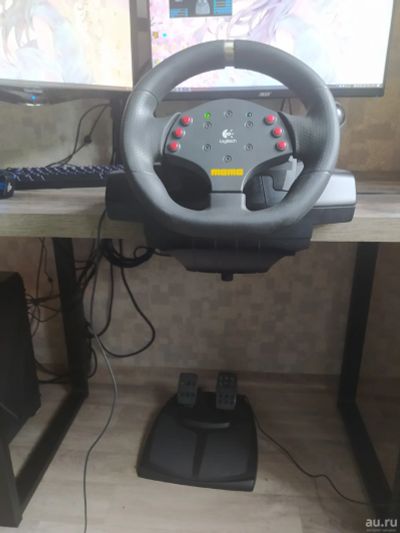 Лот: 17877424. Фото: 1. Руль Logitech momo racing Мод... Рули, джойстики