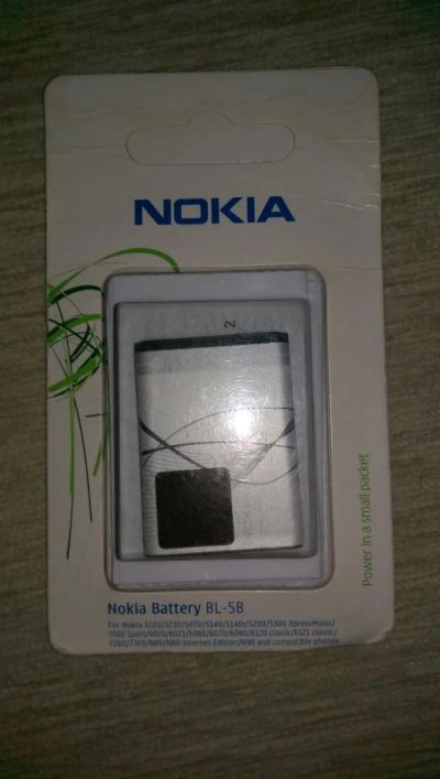 Лот: 1706395. Фото: 1. Оригинальный Аккумулятор Nokia... Аккумуляторы
