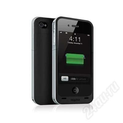 Лот: 676336. Фото: 1. Чехол- аккумулятор Iphone 4 Mophie... Зарядные устройства, блоки питания, адаптеры сетевые для смартфонов