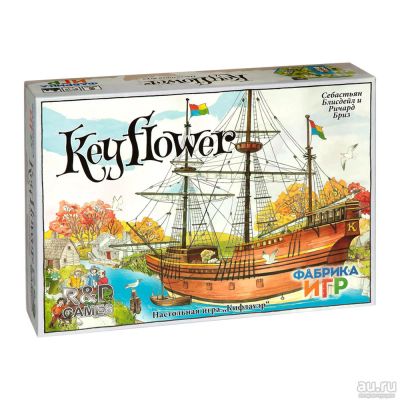 Лот: 13693692. Фото: 1. Настольная игра Keyflower. Настольные игры, карты