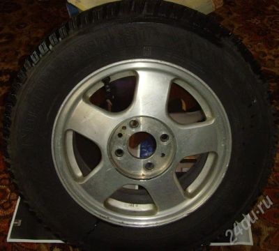 Лот: 258746. Фото: 1. Диски литые + Новая резина R13... Шины