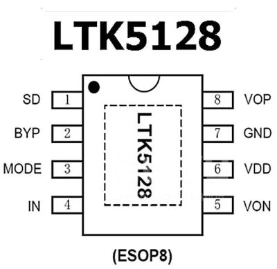 Лот: 25636652. Фото: 1. Микросхема LTK5128, LTK5128D... Микросхемы