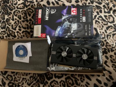 Лот: 16703922. Фото: 1. Видеокарта RX580 8 gb sapphire... Видеокарты