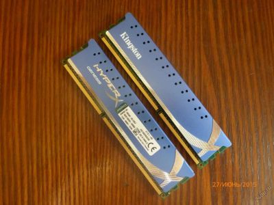 Лот: 5730487. Фото: 1. Оперативная память Kingston HyperX... Оперативная память