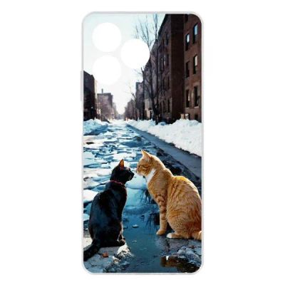 Лот: 25134676. Фото: 1. Чехол Krutoff Clear Case "Мартовские... Чехлы, бамперы