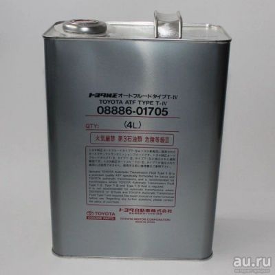 Лот: 8783833. Фото: 1. Toyota ATF Type T-IV 4L. Масла, жидкости