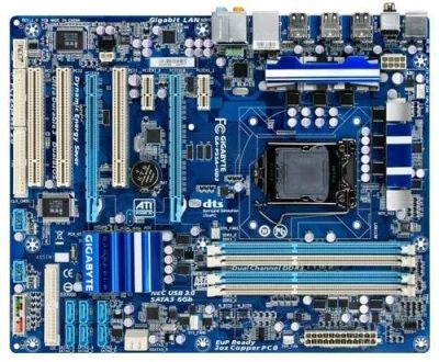 Лот: 2173319. Фото: 1. GA-P55A-UD3 +Intel Core i7-860... Материнские платы