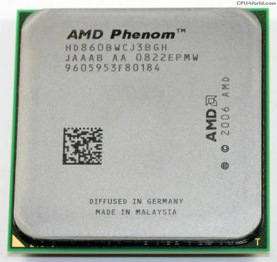 Лот: 6699068. Фото: 1. AMD Phenom X3 8600 трехядерный... Процессоры