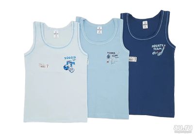 Лот: 8752257. Фото: 1. Майка для мальчика Baykar 2122. Нижнее белье