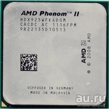Лот: 14331190. Фото: 1. Процессор AMD Phenom II X4 925... Процессоры