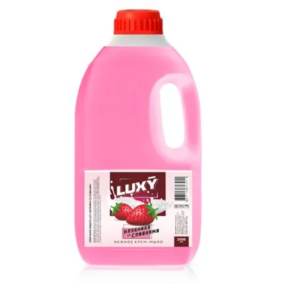Лот: 25379288. Фото: 1. Мыло жидкое Luxy 2л.канистра Клубника... Уход за телом