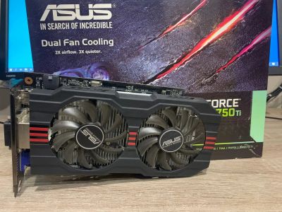 Лот: 19682739. Фото: 1. Asus Geforce GTX 750 Ti. Видеокарты