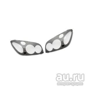 Лот: 8163827. Фото: 1. Защита фар SIM карбон Toyota RAV-4... Оптика и освещение