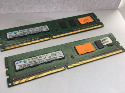 Лот: 11472744. Фото: 1. 2 планки Samsung DDR-3, 2GB. Оперативная память