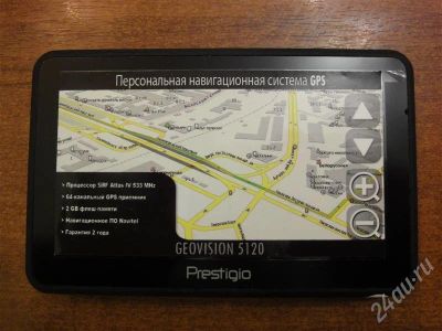 Лот: 667238. Фото: 1. Prestigio Geovision 5120. GPS-навигаторы
