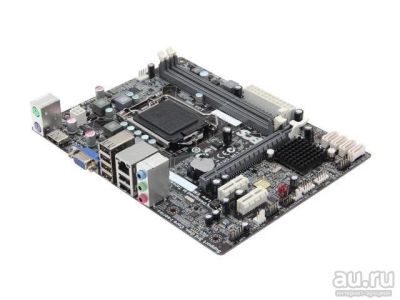 Лот: 13155080. Фото: 1. Надежная плата под LGA 1155: ECS... Материнские платы