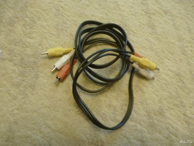 Лот: 8621361. Фото: 1. Провод, кабель 3RCA штекер - 3RCA... Шнуры, кабели, разъёмы