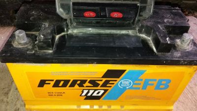 Лот: 17437283. Фото: 1. АКБ FORSE EFB 110 Ah (не новый... Аккумуляторы