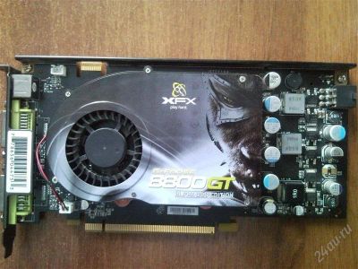 Лот: 1799104. Фото: 1. Видеокарта XFX GeFORCE 8800GT... Видеокарты
