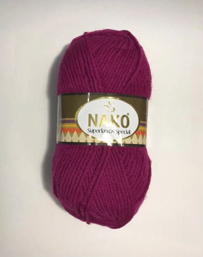 Лот: 16719262. Фото: 1. Пряжа NAKO (Турция) Superlambs... Ткани, нитки, пряжа