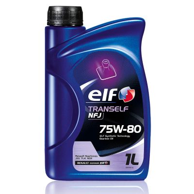 Лот: 8863021. Фото: 1. ELF Tranself NFJ 75w80 трансмиссионное... Масла, жидкости