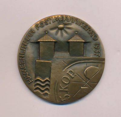 Лот: 19706770. Фото: 1. Финляндия 1972 Медаль Хямеэнлинна... Юбилейные