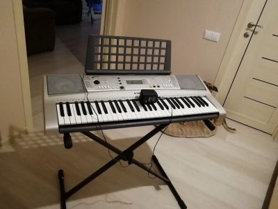 Лот: 12150332. Фото: 1. Синтезатор Yamaha prs e-313 подставка... Клавишные