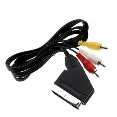 Лот: 22980477. Фото: 1. Кабель SCART - 3RCA ProLegend... Шлейфы, кабели, переходники
