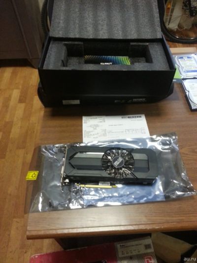 Лот: 13042056. Фото: 1. Видеокарта Palit GTX 1060 StormX... Видеокарты