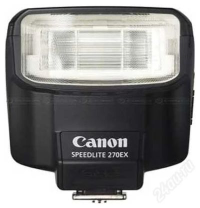 Лот: 1107857. Фото: 1. Вспышка Canon Speedlite 270EX. Вспышки, осветители, рассеиватели