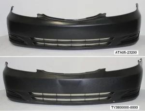 Лот: 3538930. Фото: 1. Бампер передний toyta camry acv3... Кузов