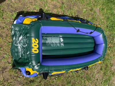 Лот: 17705532. Фото: 1. Надувная лодка Intex Seahawk-200. Красноярск