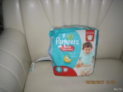 Лот: 9089210. Фото: 1. Памперсы- трусики (Pampers 6). Детская гигиена