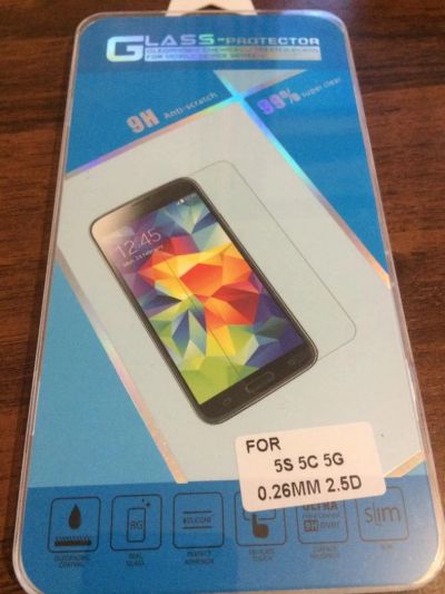 Лот: 4974673. Фото: 1. Защитное стекло Glass Slim iPhone... Защитные стёкла, защитные плёнки