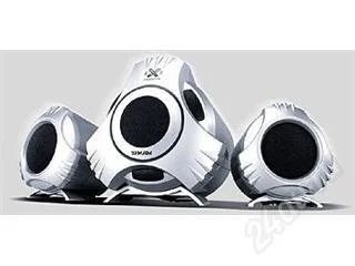 Лот: 43928. Фото: 1. Колонки 2.1 Yamada P-3200 <серебро... Акустические системы