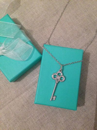 Лот: 8521521. Фото: 1. Подвеска ключик в стиле Tiffany. Кулоны, подвески