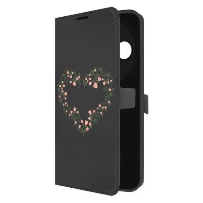 Лот: 25380708. Фото: 1. Чехол Krutoff Eco Book "Цветочное... Чехлы, бамперы