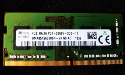 Лот: 20538008. Фото: 1. ОЗУ Hynix hma851s6cjr6n-vk no... Оперативная память