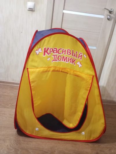 Лот: 25053017. Фото: 1. Игровая палатка с игрушками. Развивающие