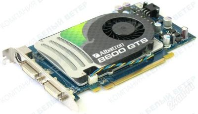 Лот: 1061860. Фото: 1. PCI-E GeForce 8600GTS Albatron... Видеокарты