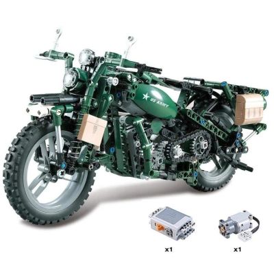 Лот: 17497934. Фото: 1. Конструктор мотоцикл аналог LEGO... Конструкторы